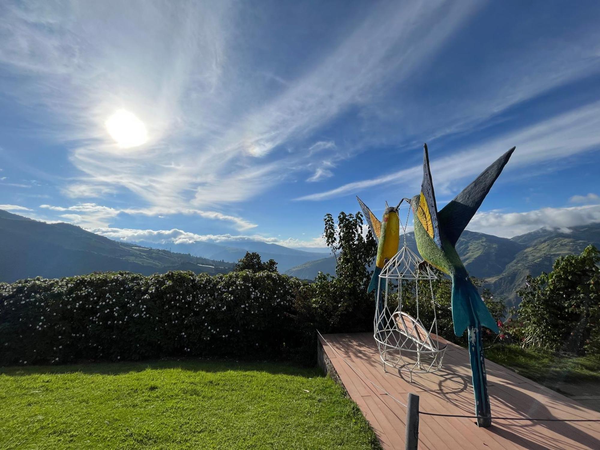 Premium Holiday Cabin - Spectacular Tungurahua Volcano View Baños Exteriér fotografie