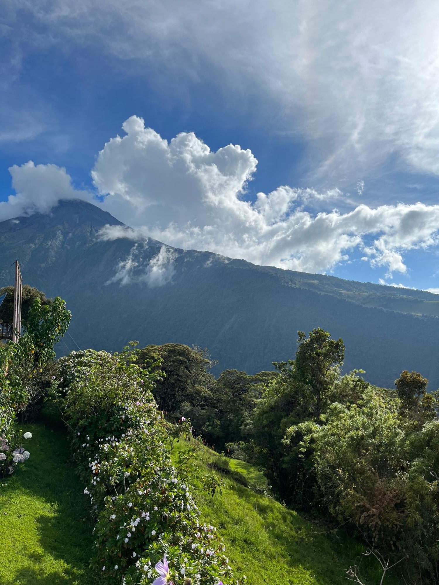 Premium Holiday Cabin - Spectacular Tungurahua Volcano View Baños Exteriér fotografie